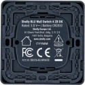 Shelly · Plug & Play · "BLU Wall Switch 4 ZB DK" · Wandtaster · 4-fach · 16 Aktionen · Grau - 256921 - 4