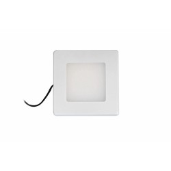 Synergy 21 Downlight Square / 3000K Weiß / 12V / 76 x 76 x 10mm Möbelleuchte mit AMP Stecker - 248394 - 1
