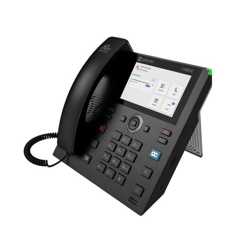 AudioCodes Teams C456HD IP-Phone PoE GbE black - 257258 - 4
