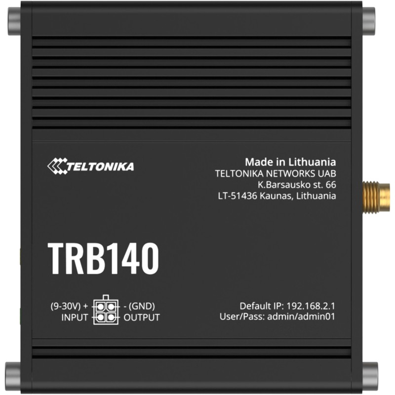 Teltonika - Gateway - TRB140 - LTE CAT4 RJ45 - 163644 - 6