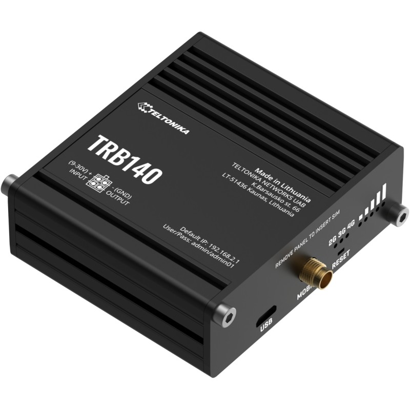 Teltonika - Gateway - TRB140 - LTE CAT4 RJ45 - eSIM - 252557 - 7