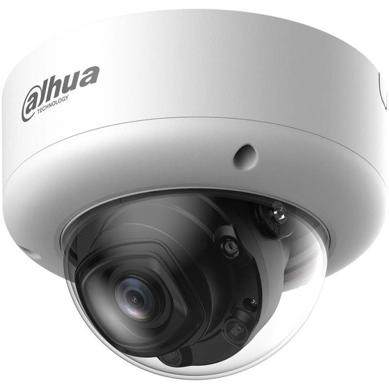 IP-Dome-Kamera, 4 MP, 2,7 - 12 mm, IR 60 m, IP67, IK10, weiß - DH-IPC-HDBW5459E1P-ZE-IL-2712 - 1