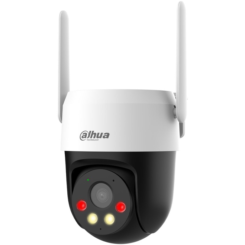 4G IP-PT-Dome-Kamera, 5 MP, 4 mm, IR 30 m, IP66, weiß - DH-SD-P5AE-PV-4G-EAU-0400B - 1