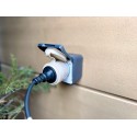 Shelly · Plug & Play "Outdoor Plug S Gen3" · Adapter plug for outdoors · 12A · Measuring function · WLAN · Matter · BT - 239974 