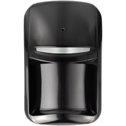 U-PROX Funk-PIR-Bewegungsmelder mit Vorhanglinse, 10m/7,5°, 868 - 868,6 MHz, schwarz - PIR-VB black - 1