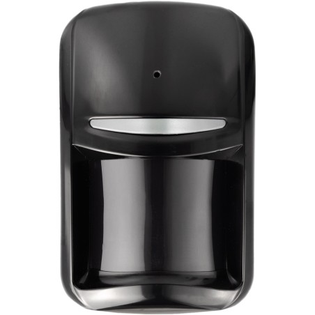 U-PROX Funk-PIR-Kombi-Bewegungs- und Glasbruchmelder mit Vorhanglinse, 10m/7,5°, 8m/120°, 868 - 868,6 MHz, schwarz - PIR Combi V