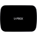 U-PROX Funk-Alarmzentralen-Set, 250 ML, inkl. PIR-Bewegungsmelder, Magnetkontakt und Handsender, schwarz - MPX LE KF kit black -