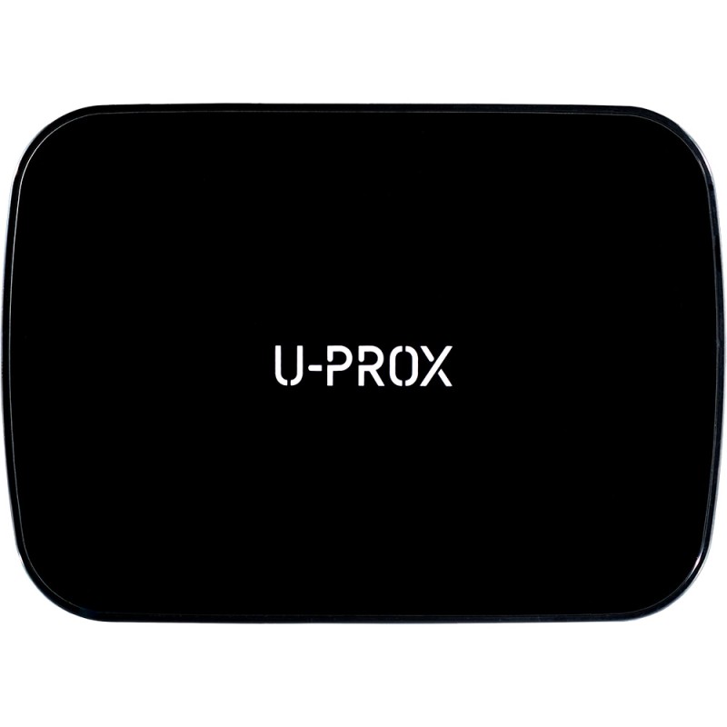 U-PROX Funk-Alarmzentralen-Set, 250 ML, inkl. PIR-Bewegungsmelder, Magnetkontakt und Handsender, schwarz - MPX LE KF kit black -