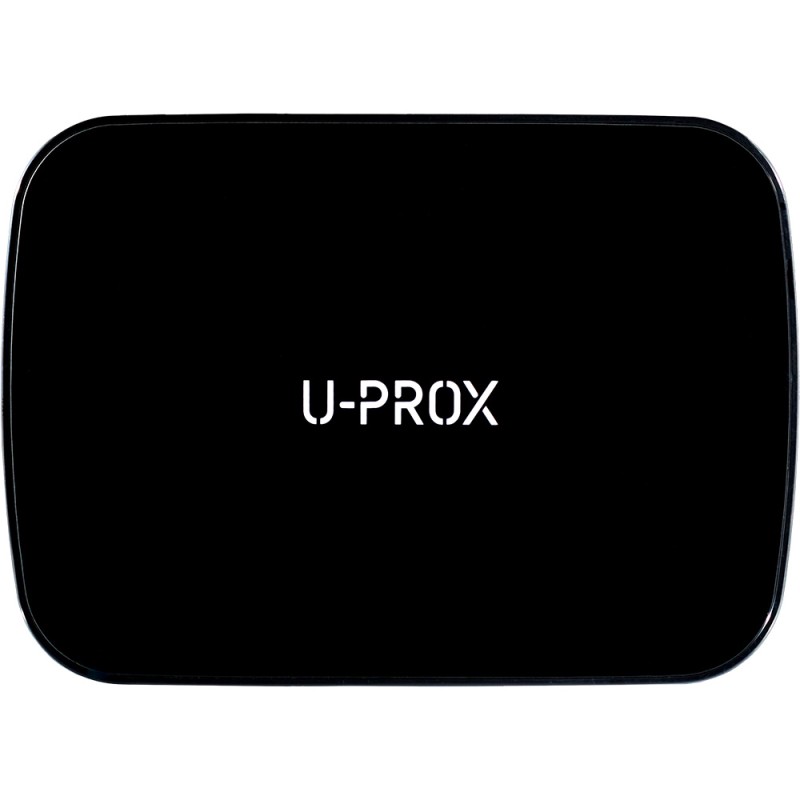 U-PROX Funk-Alarmzentralen-Set, 250 ML, inkl. PIR-Bewegungsmelder, Magnetkontakt und Handsender, schwarz - MPX L KF kit black - 