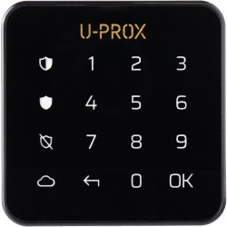 U-PROX Bedienteil, Tastatur, 1 Bereich, 868 - 868,6 MHz, schwarz - Keypad G1 black - 1