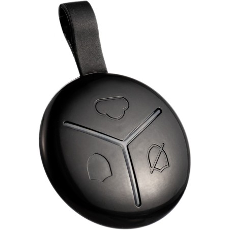 U-PROX Fernbedienung, 3 Tasten, 868 - 868,6 MHz, schwarz - Keyfob black - 1