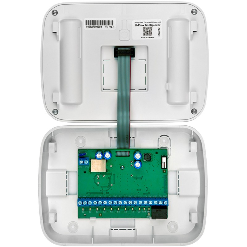 U-PROX Funk-Konverter, 868 - 868,6 MHz, 8 ML, kabelgebunden, weiß - Multiplexer - 3