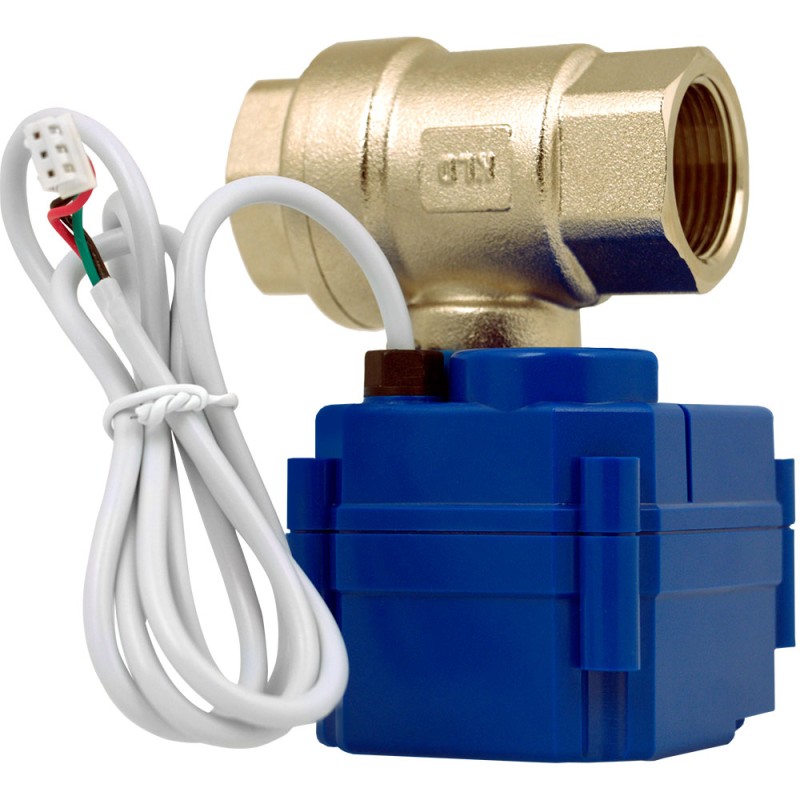 U-PROX Funk-Wasserventil, 868 - 868,6 MHz, DN15(1/2"), weiß - Valve DN15 white - 3