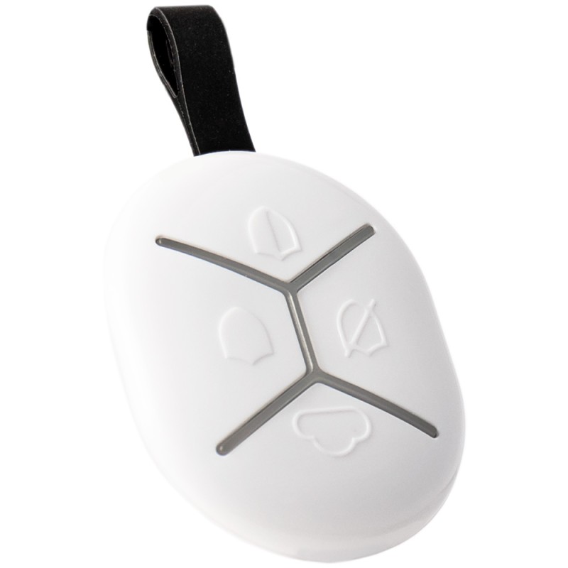 U-PROX Fernbedienung, 4 Tasten, 868 - 868,6 MHz, weiß - Keyfob B4 white - 1