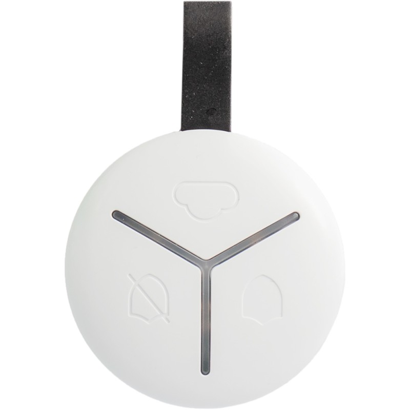 U-PROX Fernbedienung, 3 Tasten, 868 - 868,6 MHz, weiß - Keyfob white - 3