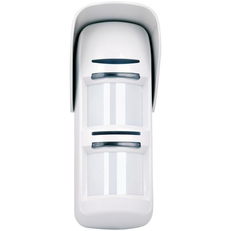 U-PROX Funk-PIR-Bewegungsmelder, 3-15m/90°, 868 - 868,6 MHz, Haustierimmun, außen, weiß - PIR Outdoor V2 - 1