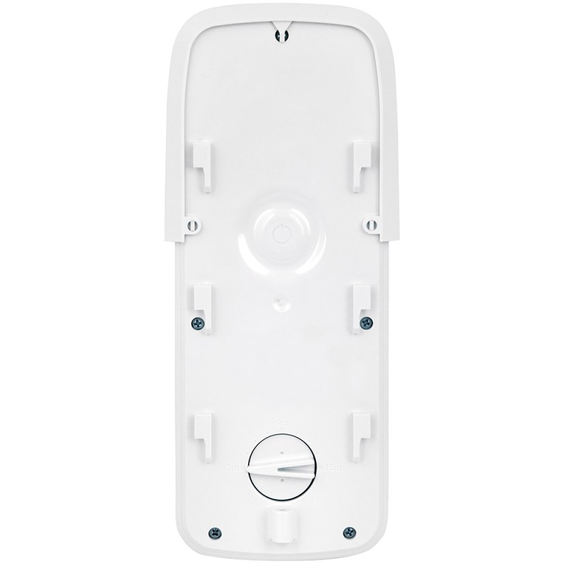 U-PROX Funk-PIR-Bewegungsmelder, 3-15m/90°, 868 - 868,6 MHz, Haustierimmun, außen, weiß - PIR Outdoor V2 - 3