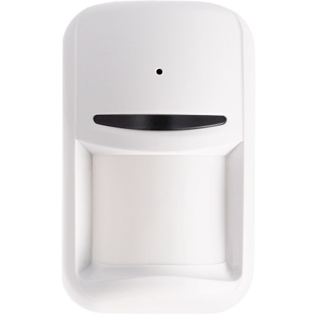 U-PROX Funk-PIR-Kombi-Bewegungs- und Glasbruchmelder mit Vorhanglinse, 10m/7,5°, 8m/120°, 868 - 868,6 MHz, weiß - PIR Combi VB w
