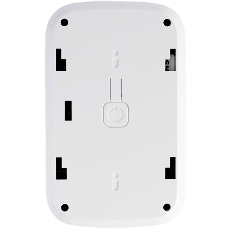 U-PROX Funk-PIR-Kombi-Bewegungs- und Glasbruchmelder mit Vorhanglinse, 10m/7,5°, 8m/120°, 868 - 868,6 MHz, weiß - PIR Combi VB w