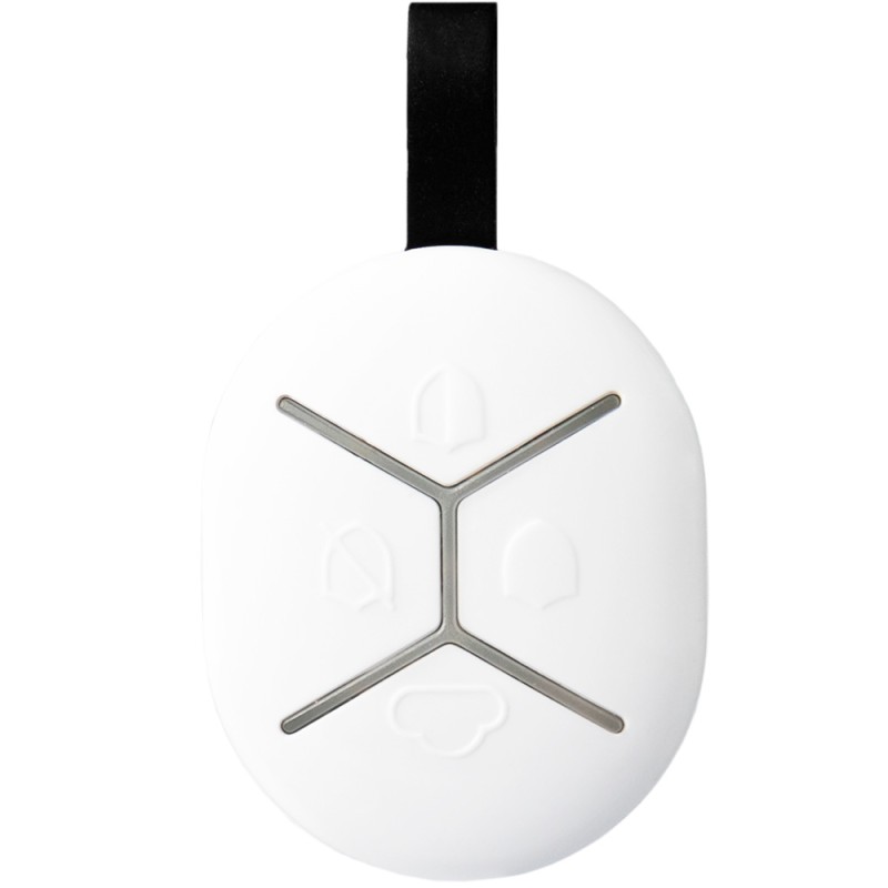 U-PROX Funk-Alarmzentralen-Set, 250 ML, inkl. PIR-Bewegungsmelder, Magnetkontakt und Handsender, weiß - MPX LE KF kit white - 4