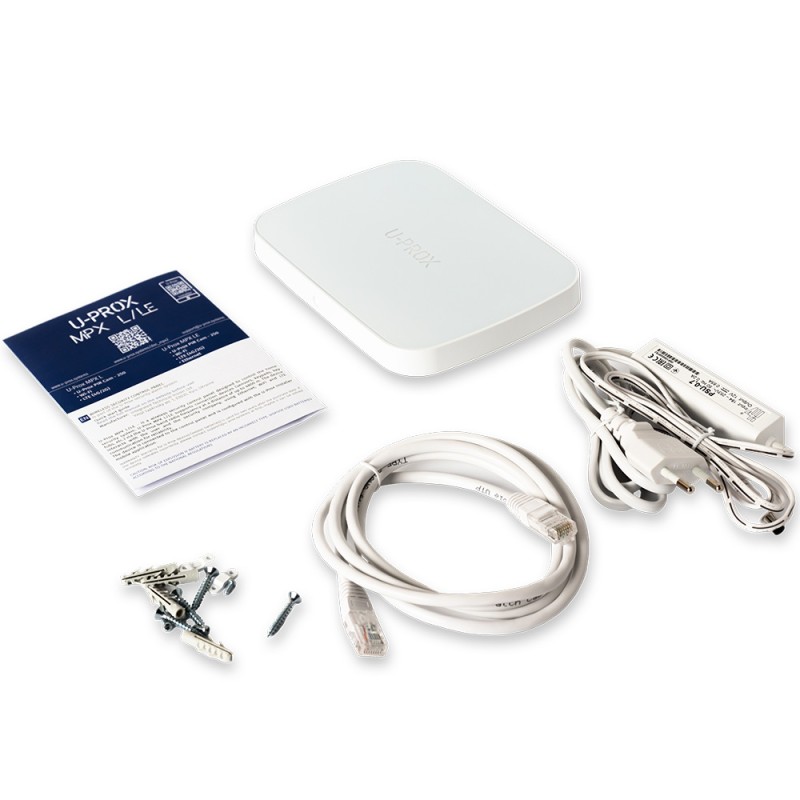 U-PROX Funk-Alarmzentrale, 250 ML, 150 Ausgänge, 868 - 868,6 MHz, 4G, LTE, Grad 2, weiß - MPX L white - 4