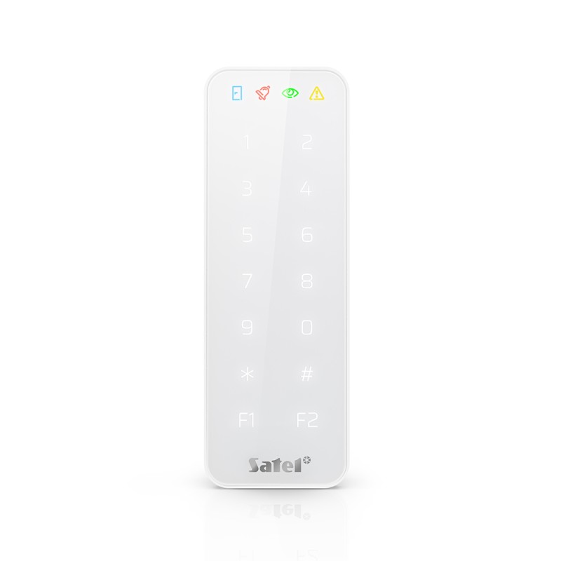 Control panel with MIFARE card reader, for INTEGRA, ACCO or standalone, white - SO-MF5-W - 2