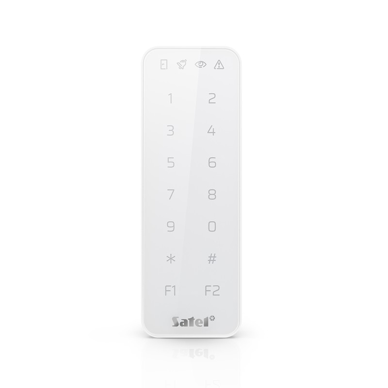 Control panel with MIFARE card reader, for INTEGRA, ACCO or standalone, white - SO-MF5-W - 3