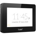 7" Touch-Screen-Bedienteil m. Mifare Leser, TFT-Display, schwarz - INT-TSH2R-B - 1