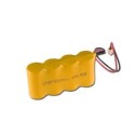 Rechargeable battery NiCd 1.8Ah/4.8V - BAT-4V8 - 1