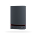 Housing front for sirens, anthracite, red dome - JA-1X1A-C-AN - 1