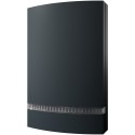 Gehäusefront, transparente Kalotte, anthrazit, ohne Logo - JA-1X2A-C-AN - 1