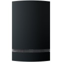 Housing front, transparent dome, anthracite, without logo - JA-1X2A-C-AN - 2
