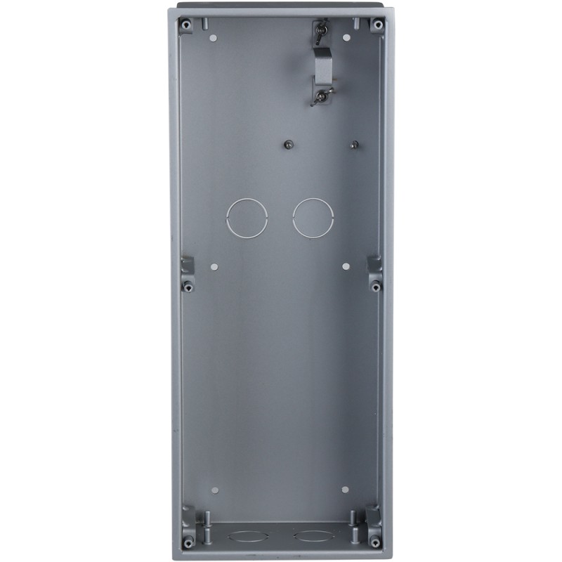 Dahua flush-mounting box, for 3 modules, metal, silver - VTM128 - 1