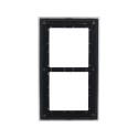 Dahua frame, for 2 modules, black - VTM25P2 - 2