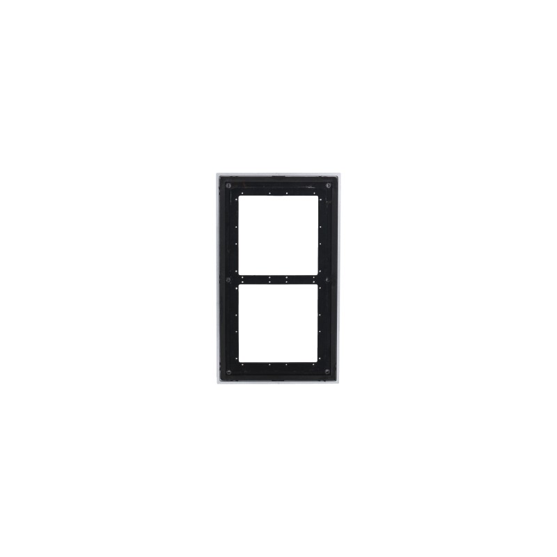 Dahua frame, for 2 modules, black - VTM25P2 - 2