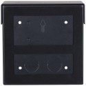 Dahua Aufputz-Montagebox, für 1 Modul, mit Regendach, Metall, schwarz - VTM76 - 1