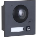2-Draht-IP-Video-Türsprechstelle, 2 MP, IP65, IK07, schwarz, ohne Logo - VTO4202FB-P1 - 3