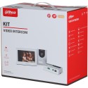 2-Draht-Video-Gegensprechanlagen-Set, 2 MP, 7" TFT-Touch-Screen, IP65, IK07, Aufputz - DHI-KTD01(S)/DHI-VTO2202F-P-S3/DHI-VTH542