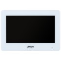 7" 2-wire WLAN monitor, touch screen, white - DHI-VTH5123H-W-S2 - 2