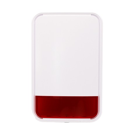 Outdoor siren dummy front cover, red dome - MCS-730 DUMMY COVER (RED) - 1
