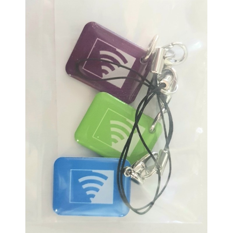 Schlüsselanhänger, 125kHz, 3er Packung - K-303466 - 1