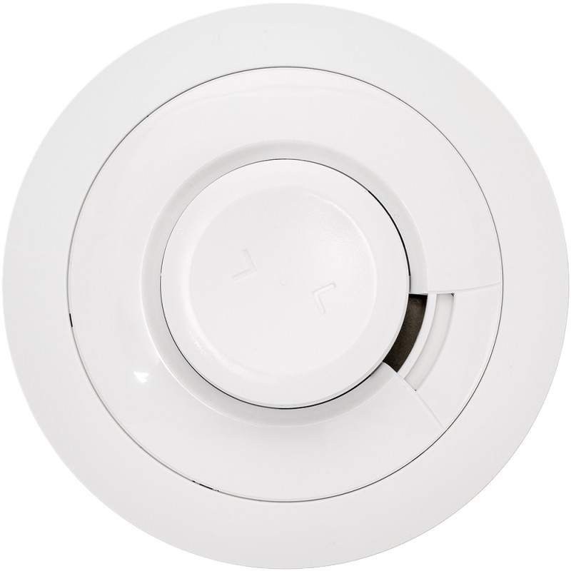 Funk-Rauch- und Hitzemelder, 868 - 868,6 MHz, weiß, Decke, 85 dB - 0-500420 - 1