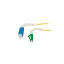 1.5m LC(APC)-SC, 9/125u, OS2, G657A2, AD2mm, flexible bend protection sleeve, Synergy21, - 251178 - 2