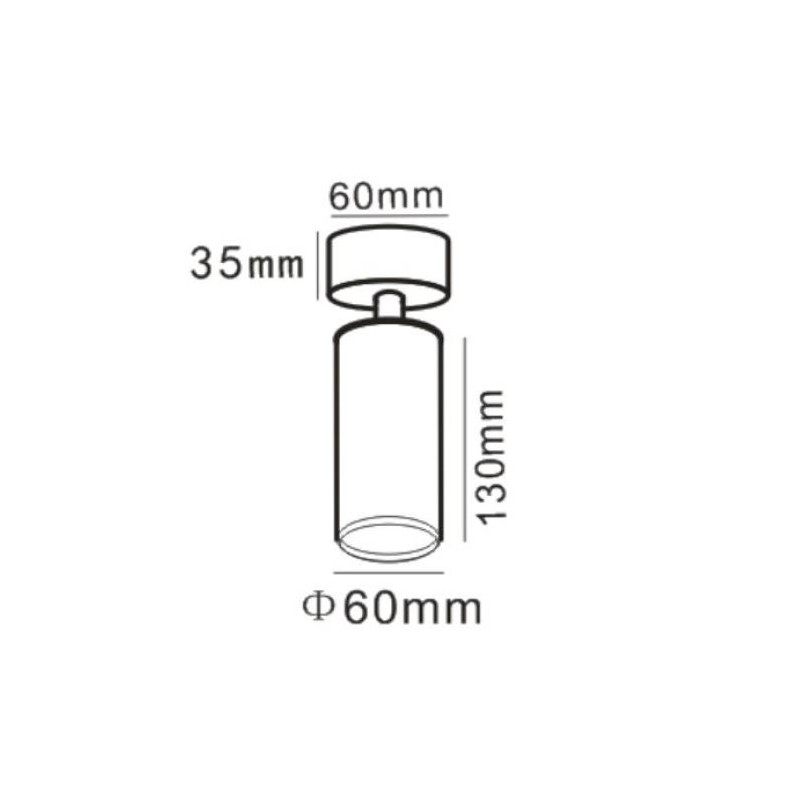 Synergy 21 LED socket GU10 ceiling mounting pivoting - 4