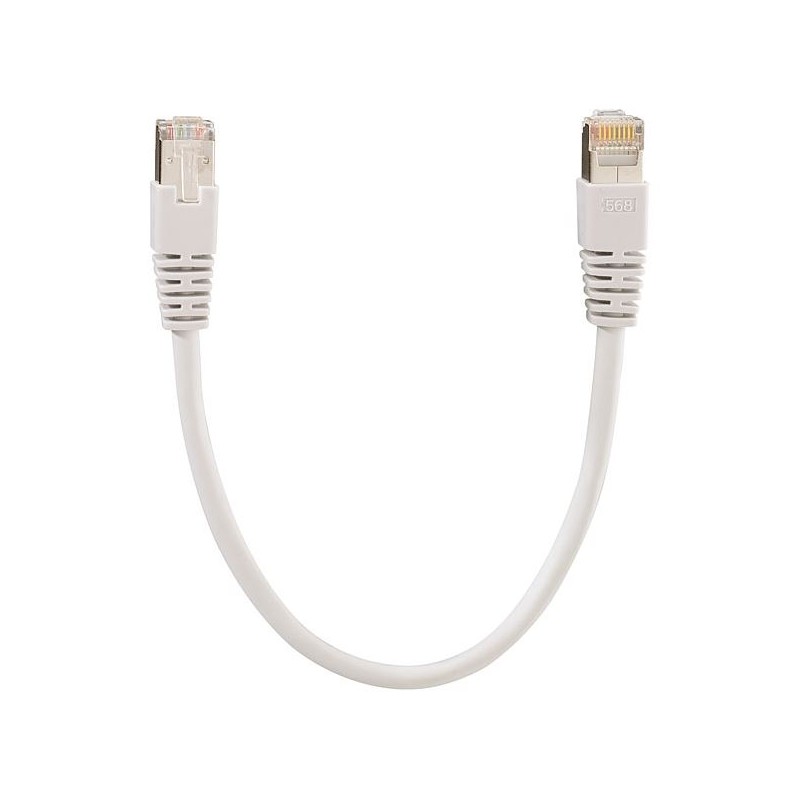Rutenbeck Patchkabel RJ45, CAT6A 500Mhz, 5m, grau, S-STP(S/FTP), LSZH, AWG26, PK Cat.6A iso 5,0 m grau - 184920 - 3