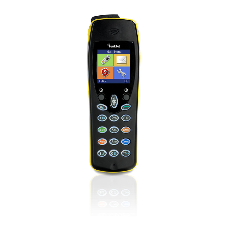 Funktel FC4Ex DECT handset with ATEX protection (FC4 Ex HS Set)