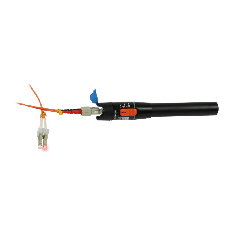 LWL Fiber Checker/Prüfer, Laserlicht, VFL für SM/MM für 1,25/2,5mm Ferrulen, bis ca. 