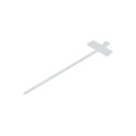 ALLNET 19"zbh. Kabelbinder, mit Markierfläche, L100xB2,5mm, 100er Pack, Transparent, Synergy 21, | 231733