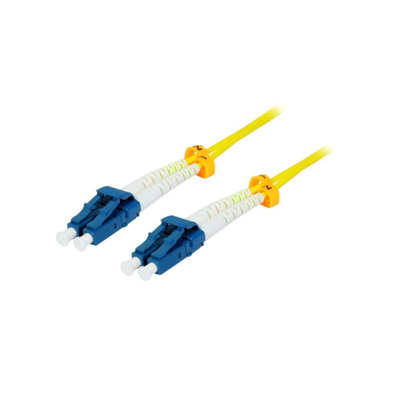Fiber optic 2-fiber patch kit. 0.25mtr.LC-LC, 9/125um, OS2, AD2mm, G657.A2, Synergy 21,