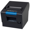 Cash register kitchen printer / receipt printer with warning signal and blue LED signal bar, USB and LAN